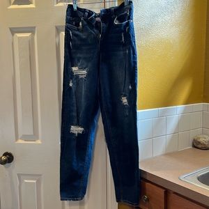No Boundaries distressed blue jeans size 7 Juniors